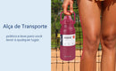 Garrafa Térmica 1700ml - Duplamente Isolada a Vácuo, Canudo e Base Emborrachada Anti Derrapante, Mantém Bebidas Quentes por 12 Horas e Geladas por 24 Horas