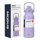 MODUS Garrafa Térmica Esportiva De Aço Inoxidável Com Isolamento A Vácuo De 1000ML (Lilas)