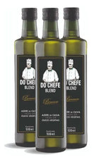 03 Óleo Misto Soja Azeite Oliva 30% Do Chefe Gourmet - 500ml