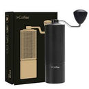 i-Coffee C3S Moedor de Café Manual, Moedor de Café Inox com Manivela, Capacidade de 20 g (Preto)